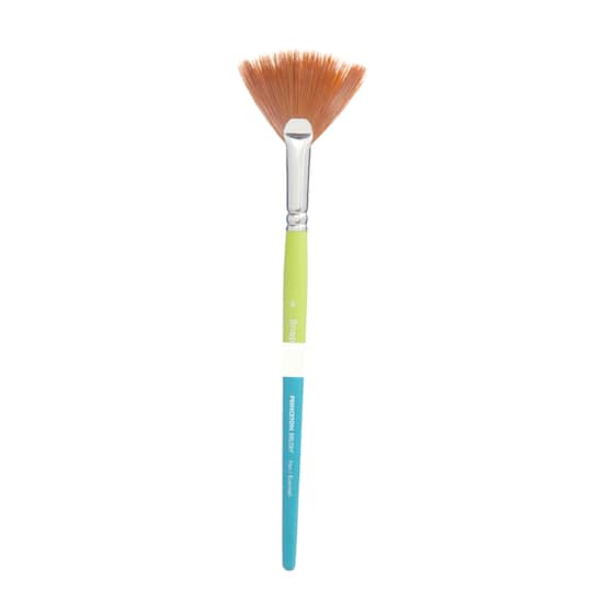Princeton™ Snap!™ Series 9950 Synthetic Short Handle Fan Brush, Size 6